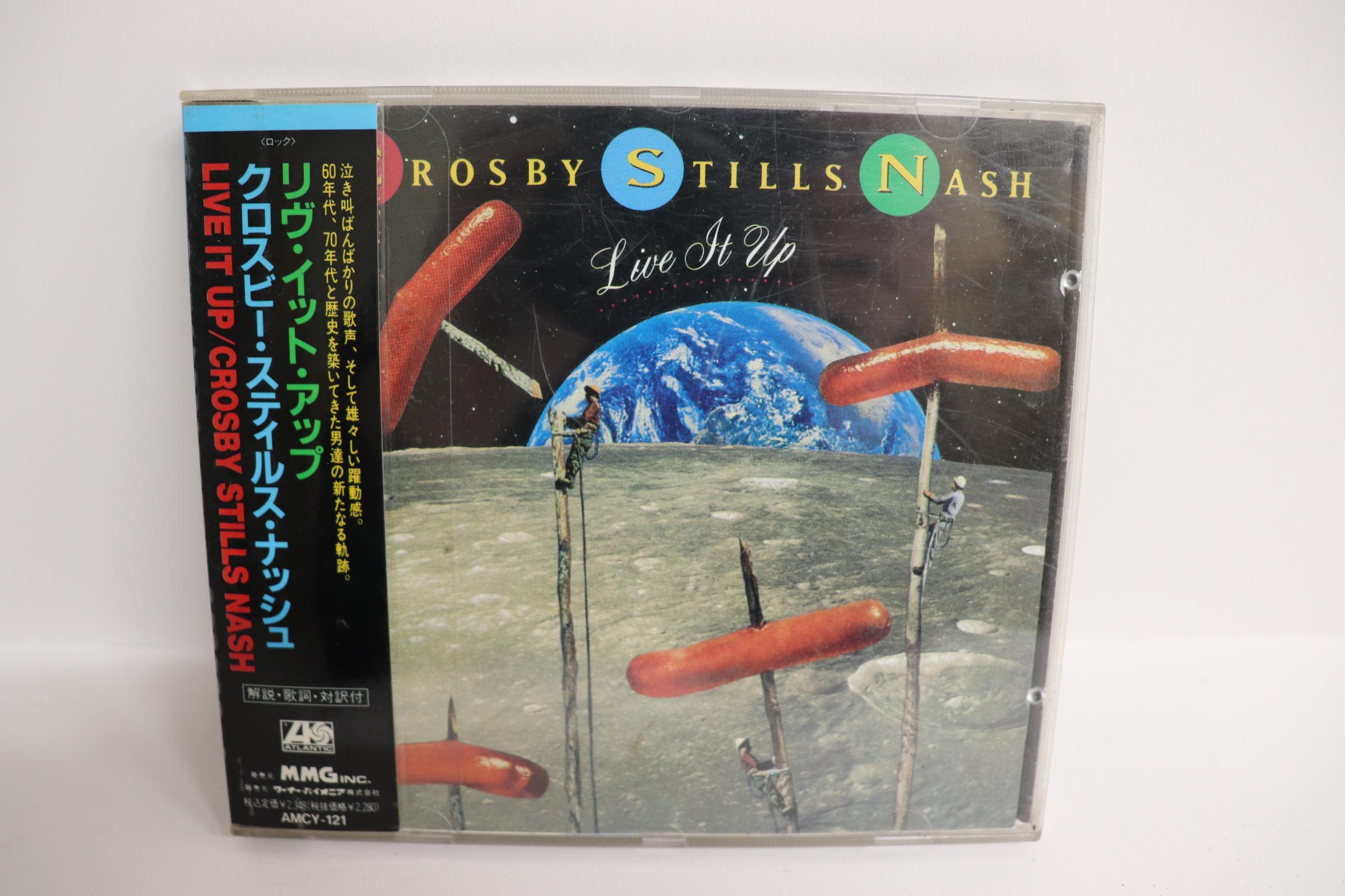 CD CROSBY, STILLS, NASH & YOUNG - LIVE IT UP AMCY121 Atlantic 1990 Japan Obi Rock Used
CD CROSBY, STILLS, NASH & YOUNG - LIVE IT UP AMCY121 Atlantic 1990 Japan Obi Rock Used