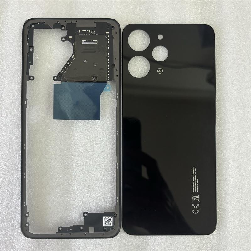 For Xiaomi Redmi 12 4G Phone Housing Middle Frame+Battery Back Cover Panel Lid Rear Door чорний
For Xiaomi Redmi 12 4G Phone Housing Middle Frame+Battery Back Cover Panel Lid Rear Door чорний