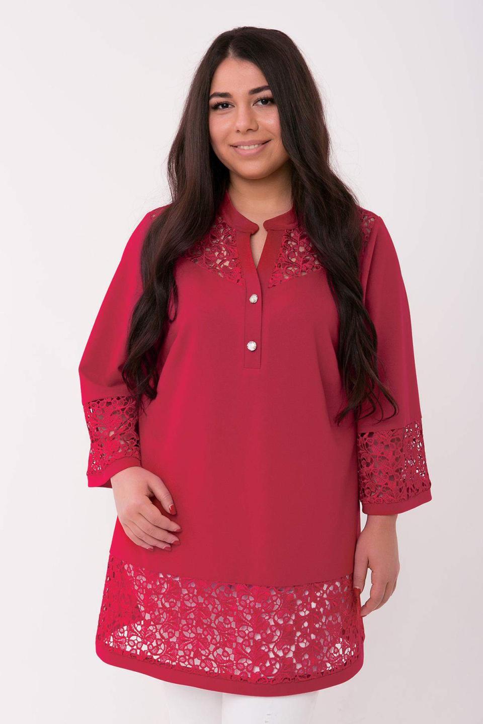 Ошатна туніка Tatiana Крістіна 5XL червоний
Ошатна туніка Tatiana Крістіна 5XL червоний