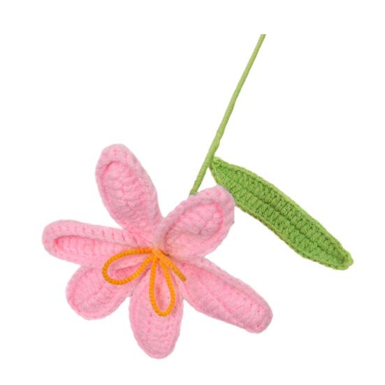 Crochet Tulip with Stem Leaf Handcrafted Knitting Flower Ornament Yarn Floral Decoration Mother s Day Birthday Christmas Gift розовый
Crochet Tulip with Stem Leaf Handcrafted Knitting Flower Ornament Yarn Floral Decoration Mother s Day Birthday Christmas Gift розовый