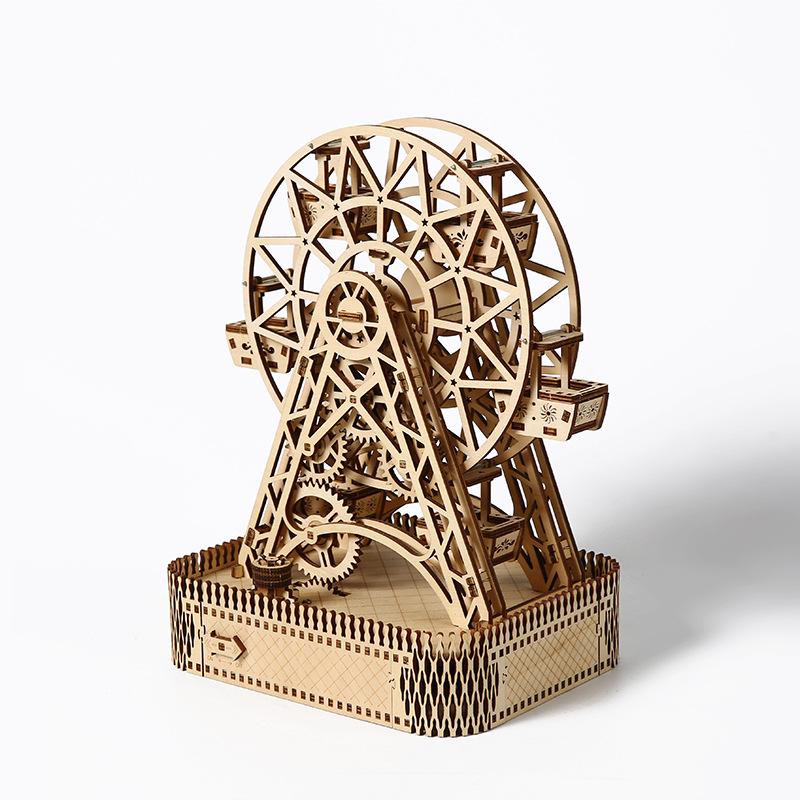 3D Деревянный Пазл Колесо Обозрения - Высокосложная Образовательная Игрушка для Детей
3D Деревянный Пазл Колесо Обозрения - Высокосложная Образовательная Игрушка для Детей