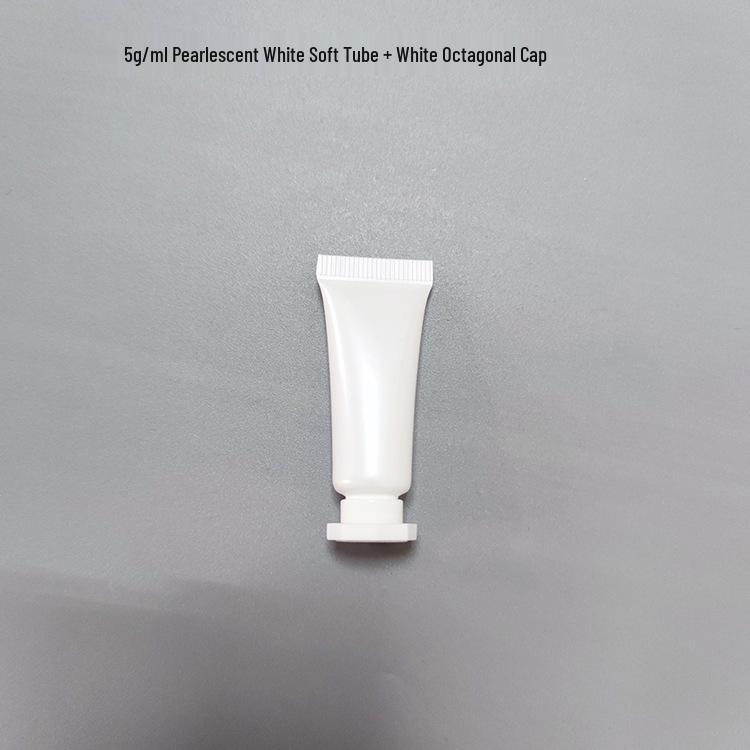 5ml Pearlescent White PE Plastic Squeeze Tube for Skincare Cosmetics
5ml Pearlescent White PE Plastic Squeeze Tube for Skincare Cosmetics