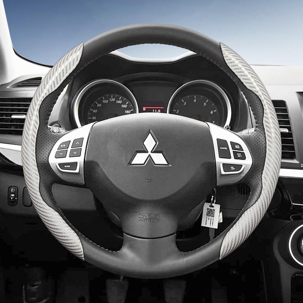 Suitable for Mitsubishi Carbon Fiber Texture Steering Wheel Cover with Segmented Quick-Release Design Triton L200 Xpander Pajero Montero Outlander Sp
Suitable for Mitsubishi Carbon Fiber Texture Steering Wheel Cover with Segmented Quick-Release Design Triton L200 Xpander Pajero Montero Outlander Sp