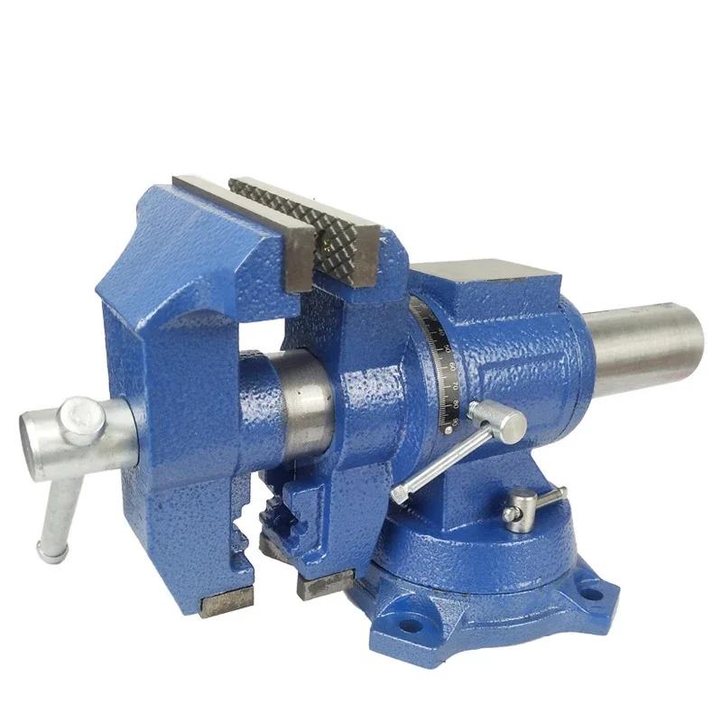 4 5 6 Heavy Duty Bench Vise 360 Swivel Locking Base Desktop Clamp Vise, 100mm/125mm Jaw Width, 100mm/125mm Jaw Opening
4 5 6 Heavy Duty Bench Vise 360 Swivel Locking Base Desktop Clamp Vise, 100mm/125mm Jaw Width, 100mm/125mm Jaw Opening