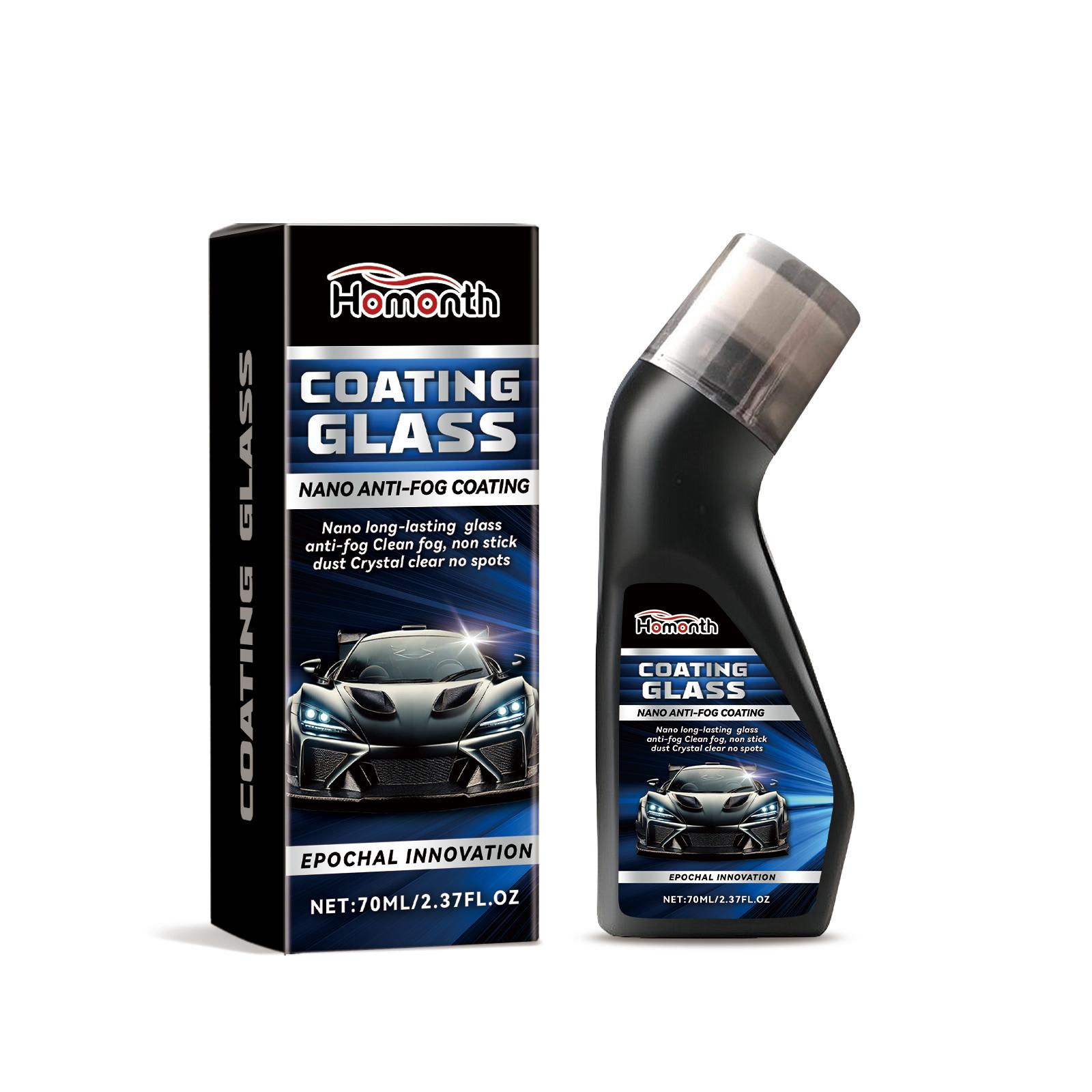 Homonth Nano Anti-Fog Glass Coating for Car Windshield, Long-Lasting Anti-Fog & Water Repellent Spray for Auto Windows, Mirrors 70ml
Homonth Nano Anti-Fog Glass Coating for Car Windshield, Long-Lasting Anti-Fog & Water Repellent Spray for Auto Windows, Mirrors 70ml