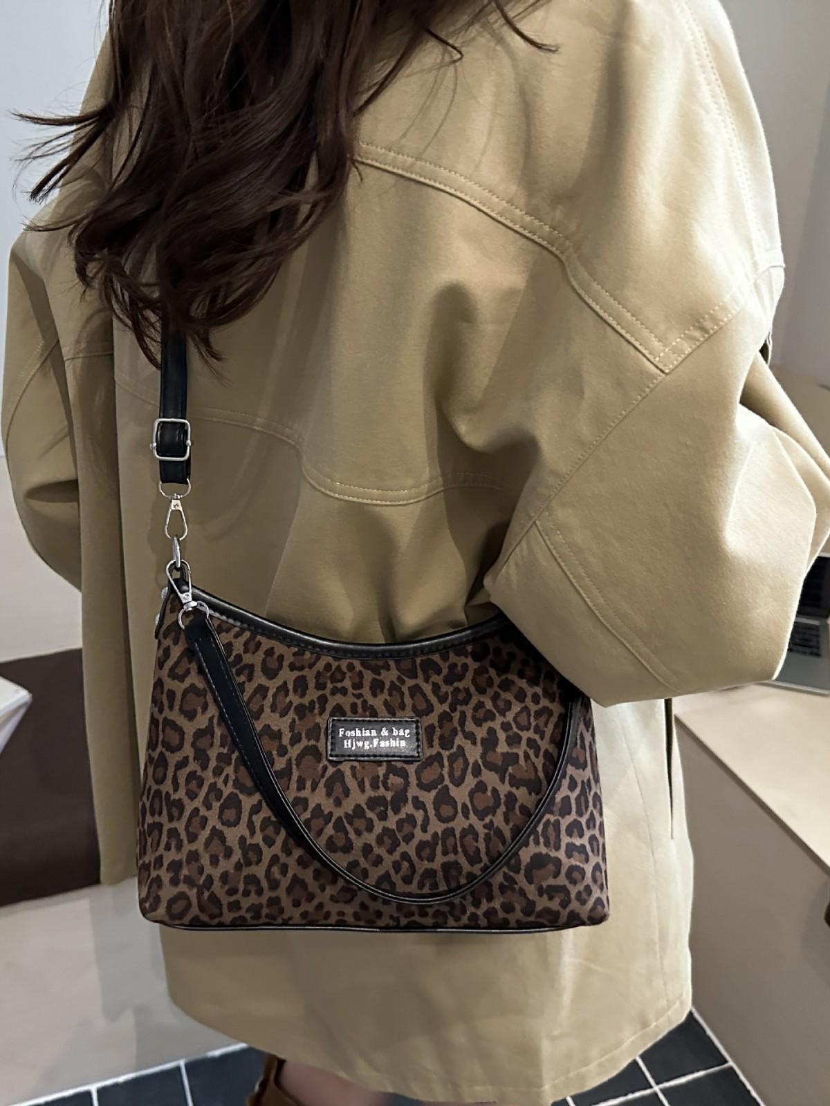 Women s Vintage Leopard Print Large-Capacity Handbag - 2025 New Autumn/Winter Fashion Crossbody and Shoulder Bag. Leopard Print Coffee
Women s Vintage Leopard Print Large-Capacity Handbag - 2025 New Autumn/Winter Fashion Crossbody and Shoulder Bag. Leopard Print Coffee