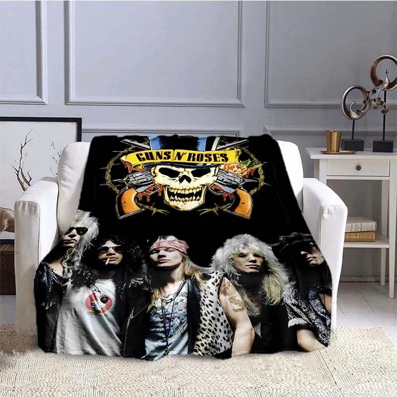 Guns N Roses Rock Band Blanket Sofa Cover Soft and Hairy Blanket Flannel Soft and Comfortable Home Travel Warm Throw Blanket
Guns N Roses Rock Band Blanket Sofa Cover Soft and Hairy Blanket Flannel Soft and Comfortable Home Travel Warm Throw Blanket