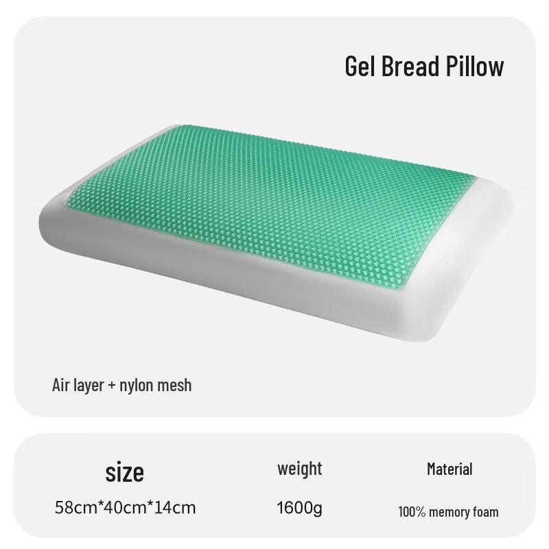 OLOMM Gel Particle Memory Foam Neck Support Pillow
OLOMM Gel Particle Memory Foam Neck Support Pillow