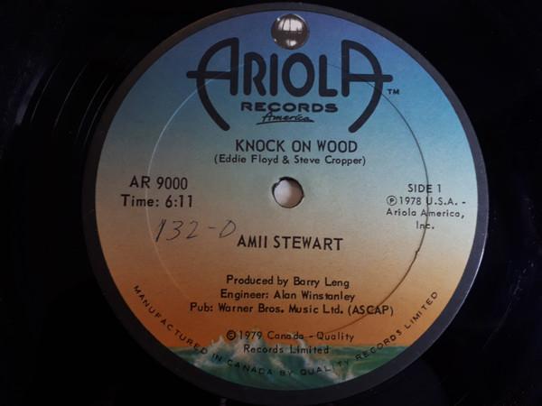 12inch Record AMII STEWART - Knock On Wood AR9000 Ariola Records 1979 Canada Soul/Funk Used
12inch Record AMII STEWART - Knock On Wood AR9000 Ariola Records 1979 Canada Soul/Funk Used