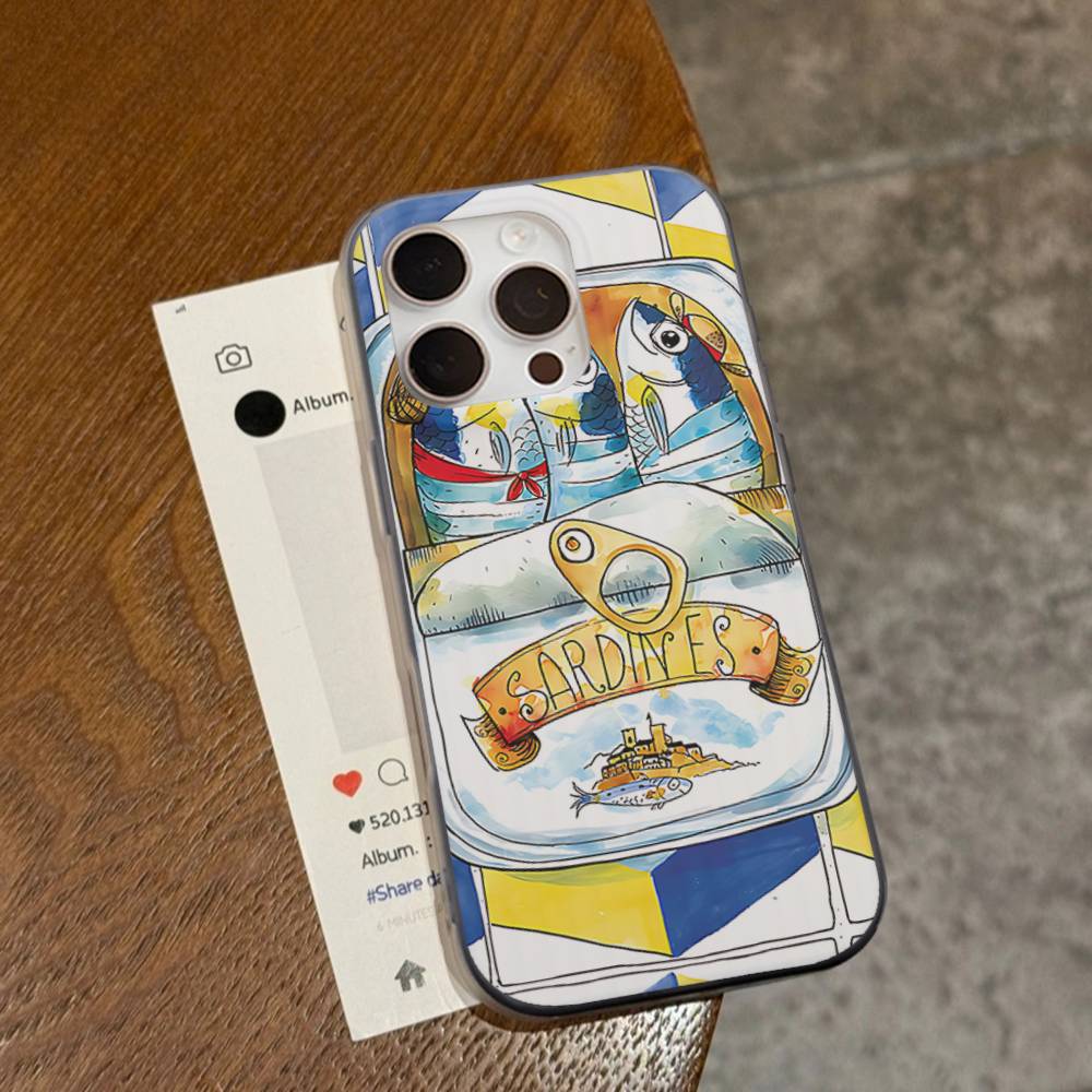 Sardines Fish For Phone 17 16 15 14 13 12 11 Pro Max Plus Pro Air Phone Case Corrugated Stripe Back Cover iPhone 16 plus
Sardines Fish For Phone 17 16 15 14 13 12 11 Pro Max Plus Pro Air Phone Case Corrugated Stripe Back Cover iPhone 16 plus