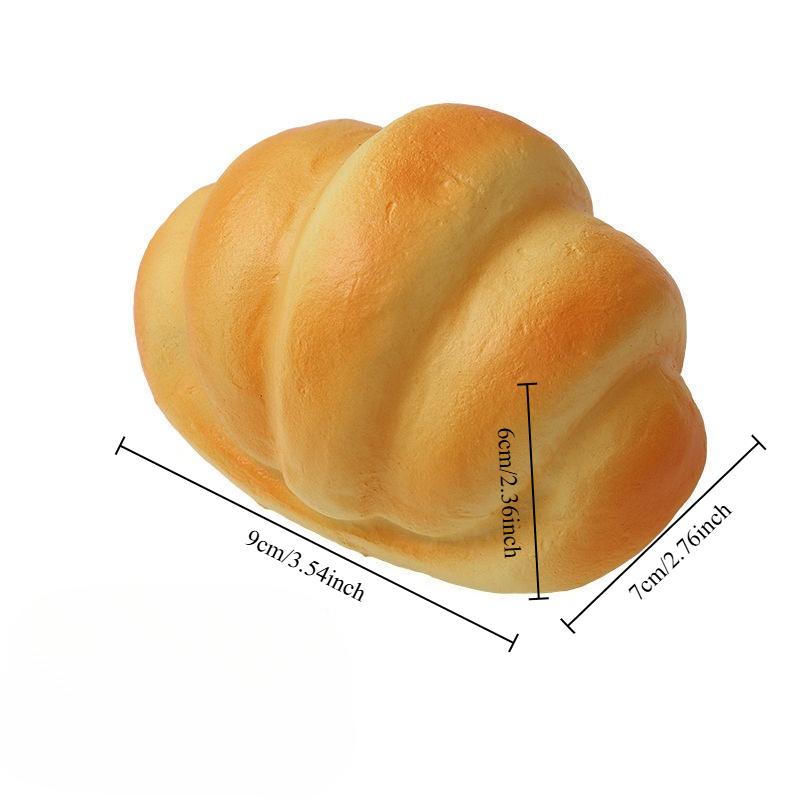 1pc Simulated Bread Stress Relief Squeeze Toy House Play Prop Emotion Release Food Model Photography Prop Decorative Ornament
1pc Simulated Bread Stress Relief Squeeze Toy House Play Prop Emotion Release Food Model Photography Prop Decorative Ornament