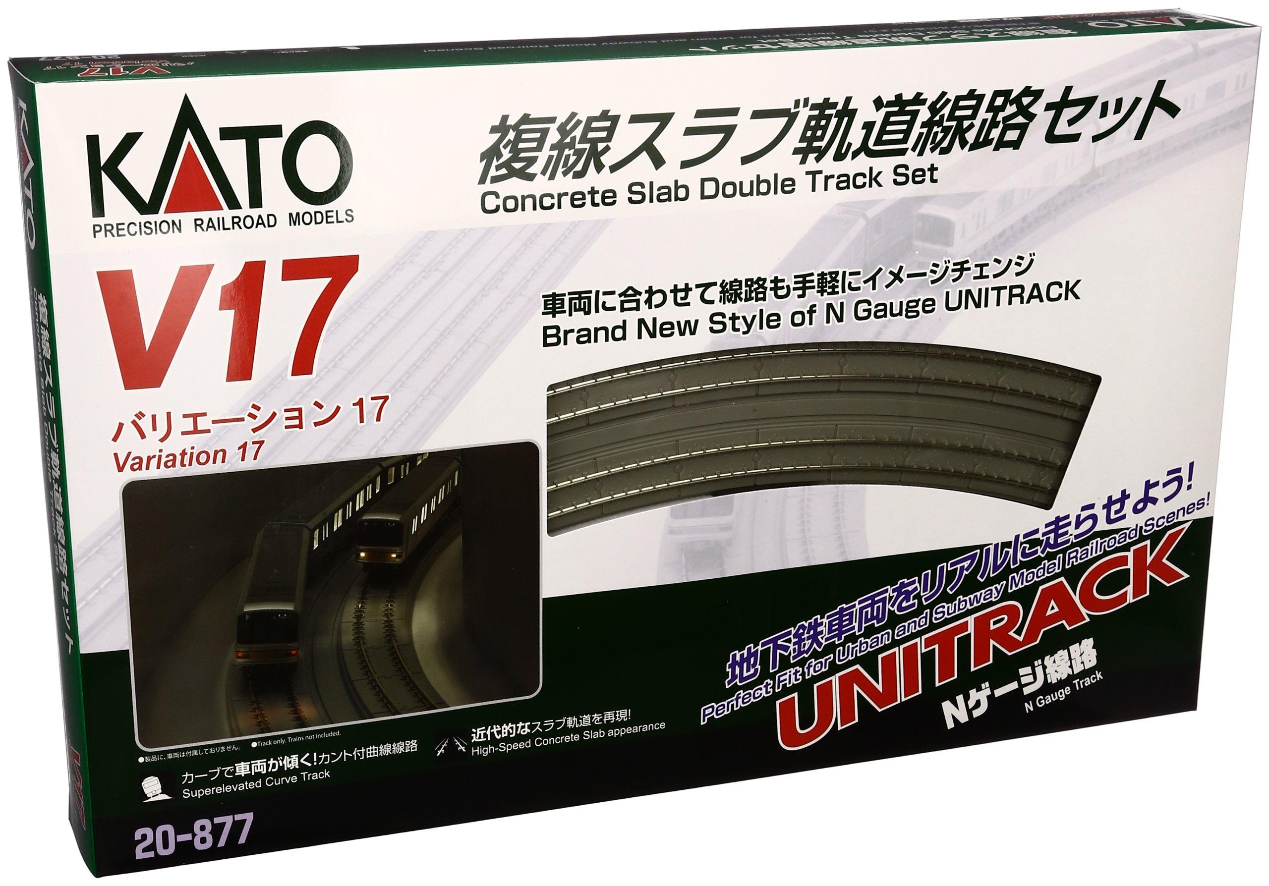 KATO Модель поезда США V17 UNITRACK японская упаковка версия бетонная плита двойной овальный рельсовый набор
KATO Модель поезда США V17 UNITRACK японская упаковка версия бетонная плита двойной овальный рельсовый набор