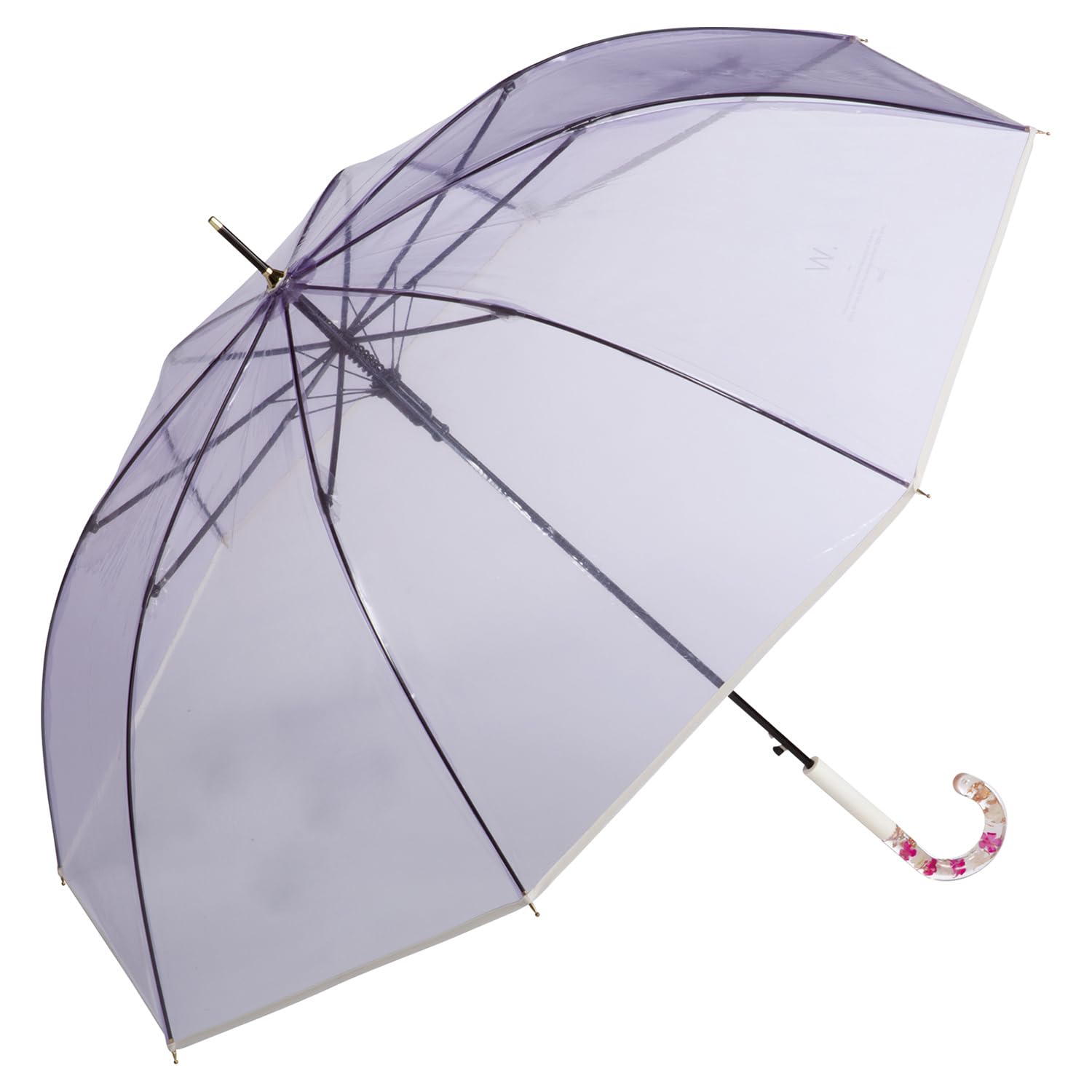 Accessory Umbrella Purple Long Umbrella Rib 61cm Large Jump Ladies Handle Stylish Flower Clear Simple Cute Shiny Instagram Commuting to School Women
Accessory Umbrella Purple Long Umbrella Rib 61cm Large Jump Ladies Handle Stylish Flower Clear Simple Cute Shiny Instagram Commuting to School Women
