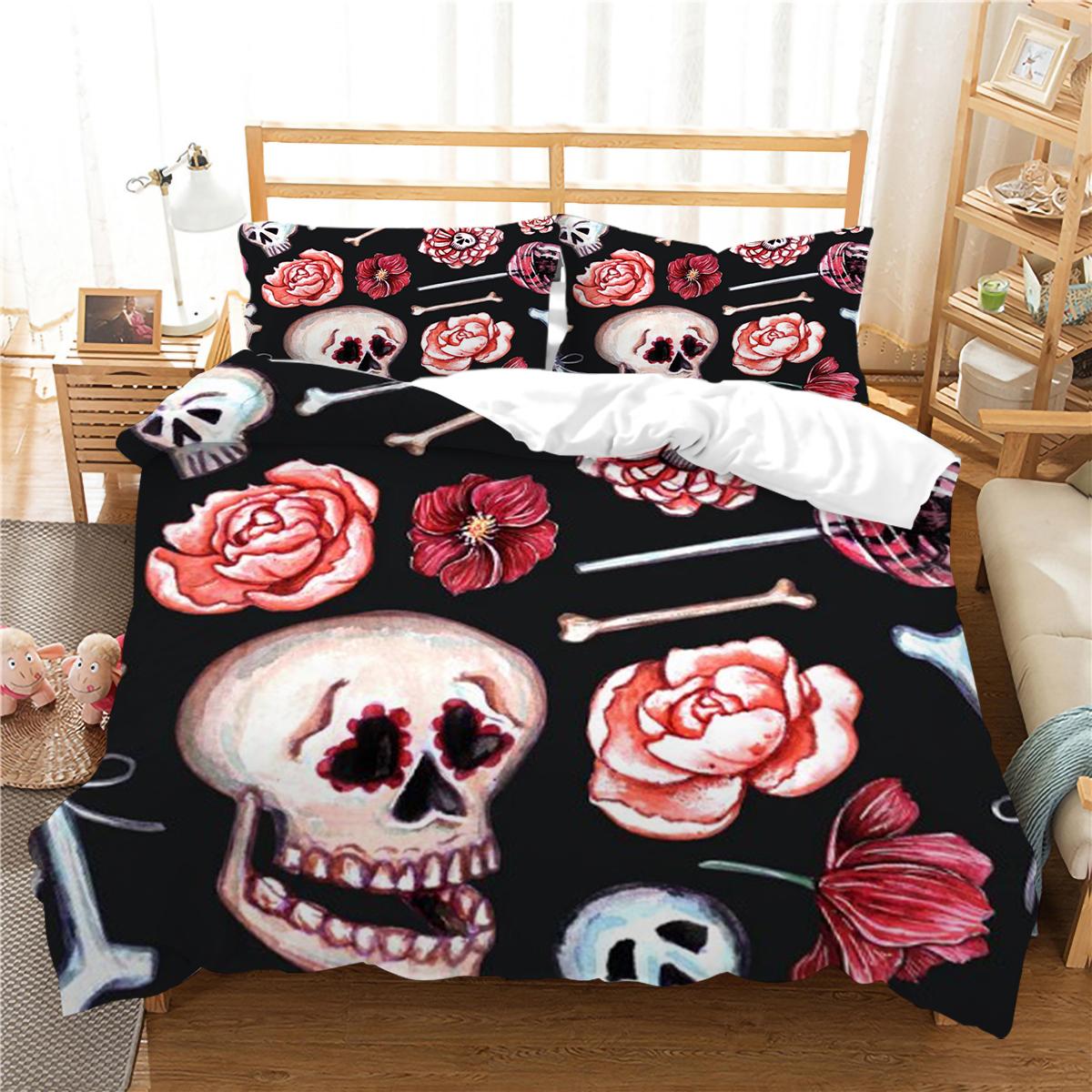 Постельное белье в стиле черепа, комплект пододеяльников с черепом, домашний текстиль, дизайнерский комплект постельного белья, полиэстер, покрывало для мальчика, один размер, комплект постельного белья EU Single 135x200cm
Постельное белье в стиле черепа, комплект пододеяльников с черепом, домашний текстиль, дизайнерский комплект постельного белья, полиэстер, покрывало для мальчика, один размер, комплект постельного белья EU Single 135x200cm
