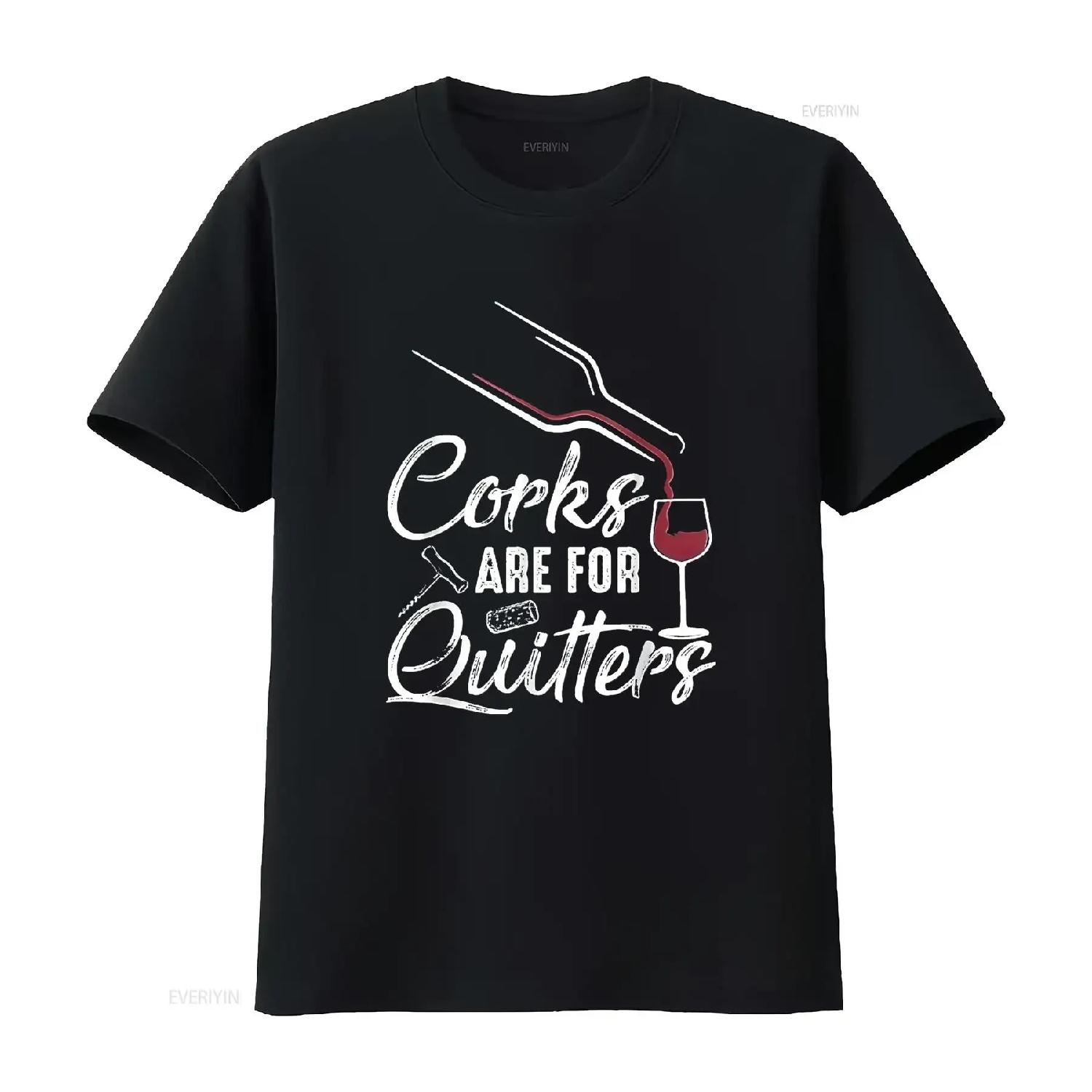 Corks Are For Quitters Funny Wine Drinking Team Festival Mens T Shirt Black S vintage Washed graphic Comfortable Stylish XXXXXL чорний
Corks Are For Quitters Funny Wine Drinking Team Festival Mens T Shirt Black S vintage Washed graphic Comfortable Stylish XXXXXL чорний