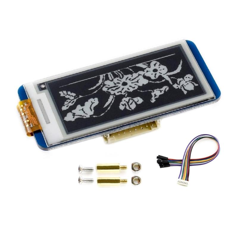 2,13-дюймовий дисплей E-Ink HAT, чорно-білий, двокольоровий, 250x122, модуль дисплея E-Paper для інтерфейсів RPi 4B/3B+/3B/2B SPI
2,13-дюймовий дисплей E-Ink HAT, чорно-білий, двокольоровий, 250x122, модуль дисплея E-Paper для інтерфейсів RPi 4B/3B+/3B/2B SPI