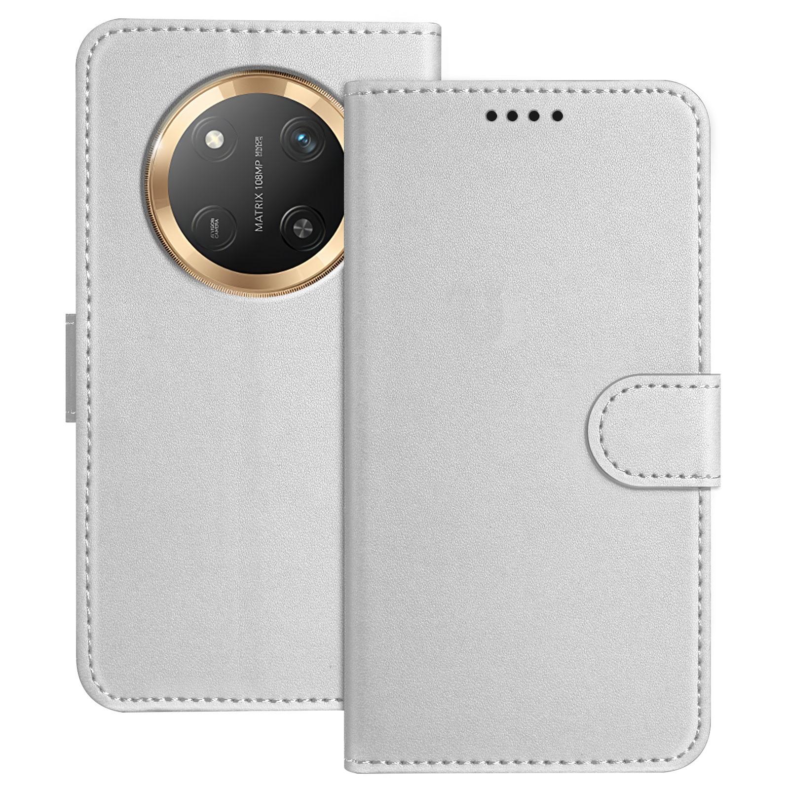 For Honor X9c 5G/Honor X60 Pro 5G/Honor Magic7 Lite 5G Leather Case Wallet Stand Solid Color Anti Drop Phone Cover Silver
For Honor X9c 5G/Honor X60 Pro 5G/Honor Magic7 Lite 5G Leather Case Wallet Stand Solid Color Anti Drop Phone Cover Silver