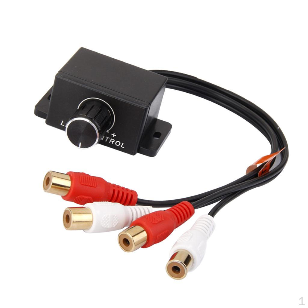 Amplifier Volume Control with RCA Input Output Plug
Amplifier Volume Control with RCA Input Output Plug