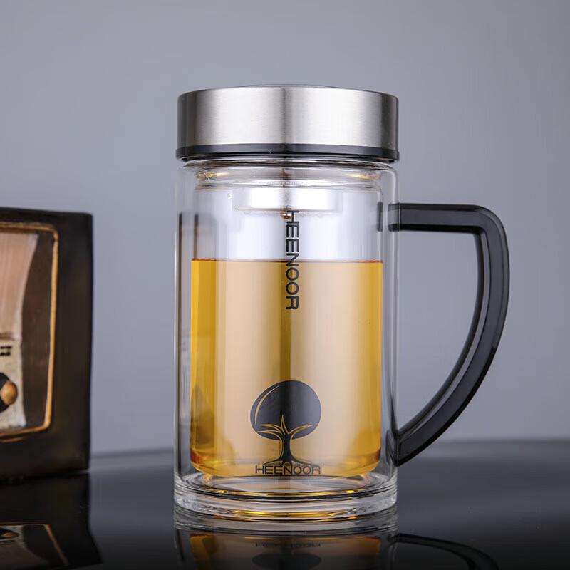 Xinuo Double-Layer Glass Cup with Handle
Xinuo Double-Layer Glass Cup with Handle