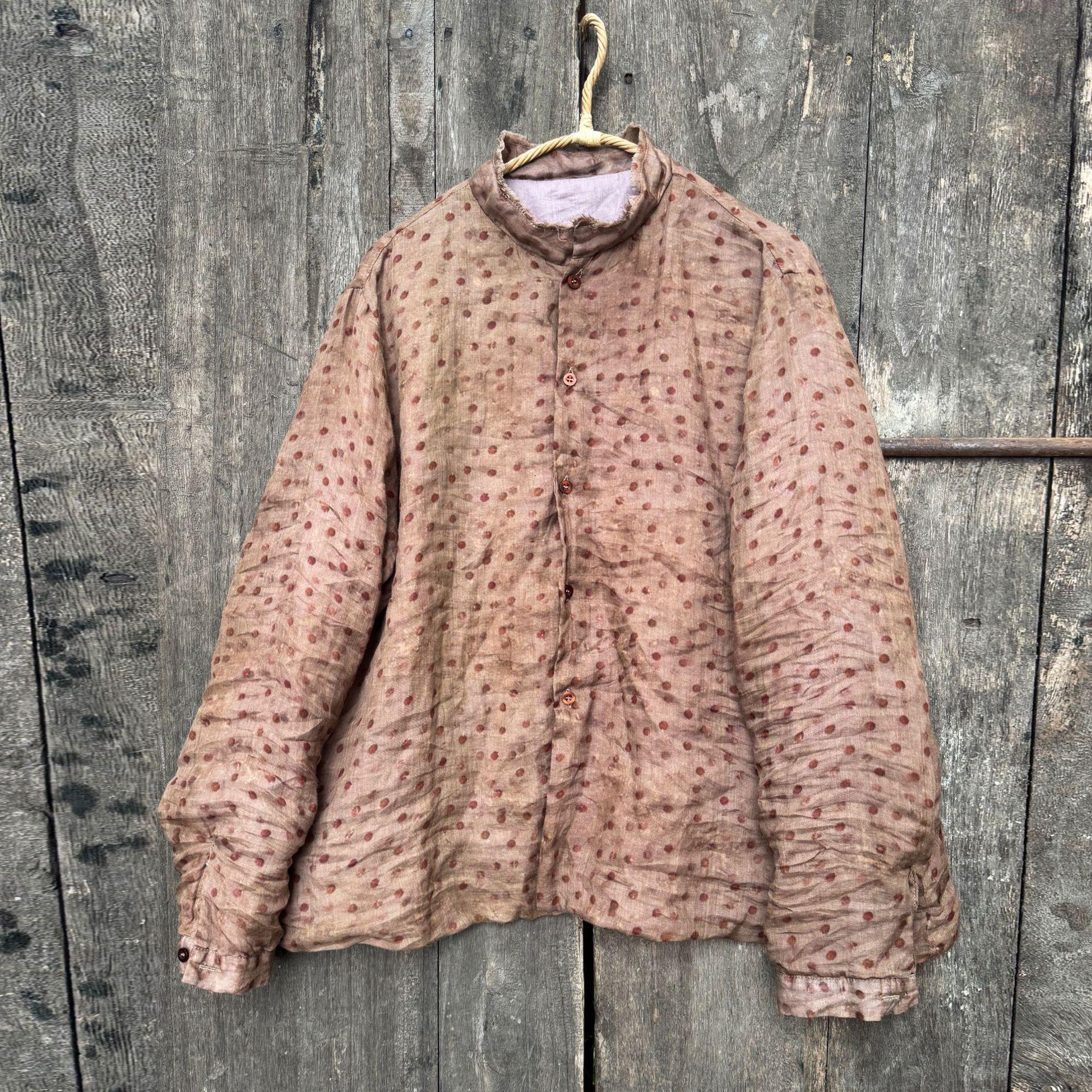 Johnature Women Vintage Stand Shirts Polka Dot Button Autumn Blouses Long Sleeve Loose Chinese Style Shirts One Size кавовий
Johnature Women Vintage Stand Shirts Polka Dot Button Autumn Blouses Long Sleeve Loose Chinese Style Shirts One Size кавовий