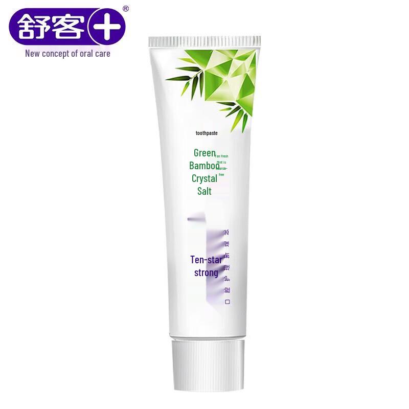 Shuke Green Bamboo Crystal Salt Toothpaste
Shuke Green Bamboo Crystal Salt Toothpaste