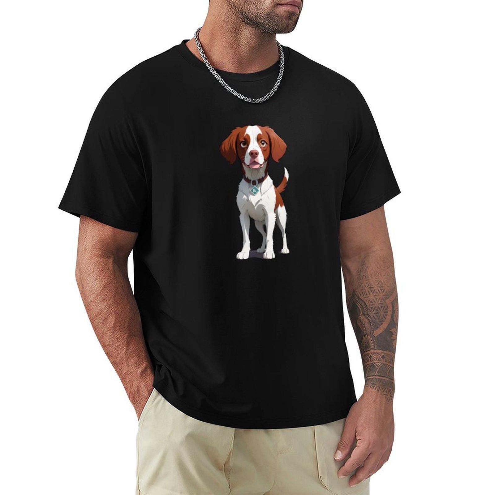Nice Brittany Spaniel Dog TShirt boys animal print graphics funny t shirts for men 4XL
Nice Brittany Spaniel Dog TShirt boys animal print graphics funny t shirts for men 4XL