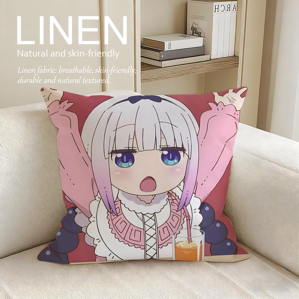 Fantasy Miss Kobayashis Dragon Maid Cushion Cover Pillowcase Set Pcs x x Breathable Washable Sofa Cushion Cover 30X30cm
Fantasy Miss Kobayashis Dragon Maid Cushion Cover Pillowcase Set Pcs x x Breathable Washable Sofa Cushion Cover 30X30cm