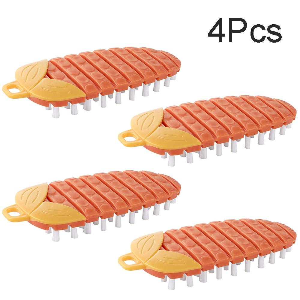 4Pcs Plastic Vegetable Brush Multiple Segments Scrub Brush Practical Fruit Brush Kitchen
4Pcs Plastic Vegetable Brush Multiple Segments Scrub Brush Practical Fruit Brush Kitchen