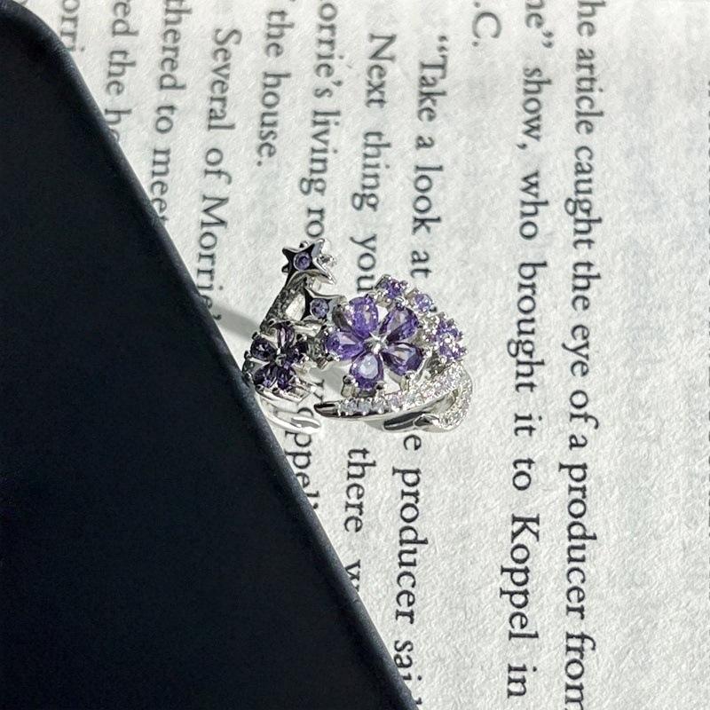 2026 Sweet Cool Girl Pink Purple Sparkling Diamond Star Crown Personality Light Luxury Open Ring Women s Premium Sense Delicate Niche Ring Resizable
2026 Sweet Cool Girl Pink Purple Sparkling Diamond Star Crown Personality Light Luxury Open Ring Women s Premium Sense Delicate Niche Ring Resizable