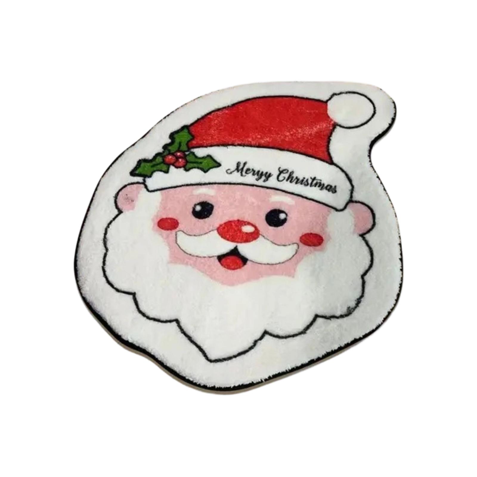 Christmas-themed Faux Cashmere Rug, Doormat, Floor Mat, Decorative Mat For Bathroom, Toilet, And Entryway. One Size
Christmas-themed Faux Cashmere Rug, Doormat, Floor Mat, Decorative Mat For Bathroom, Toilet, And Entryway. One Size