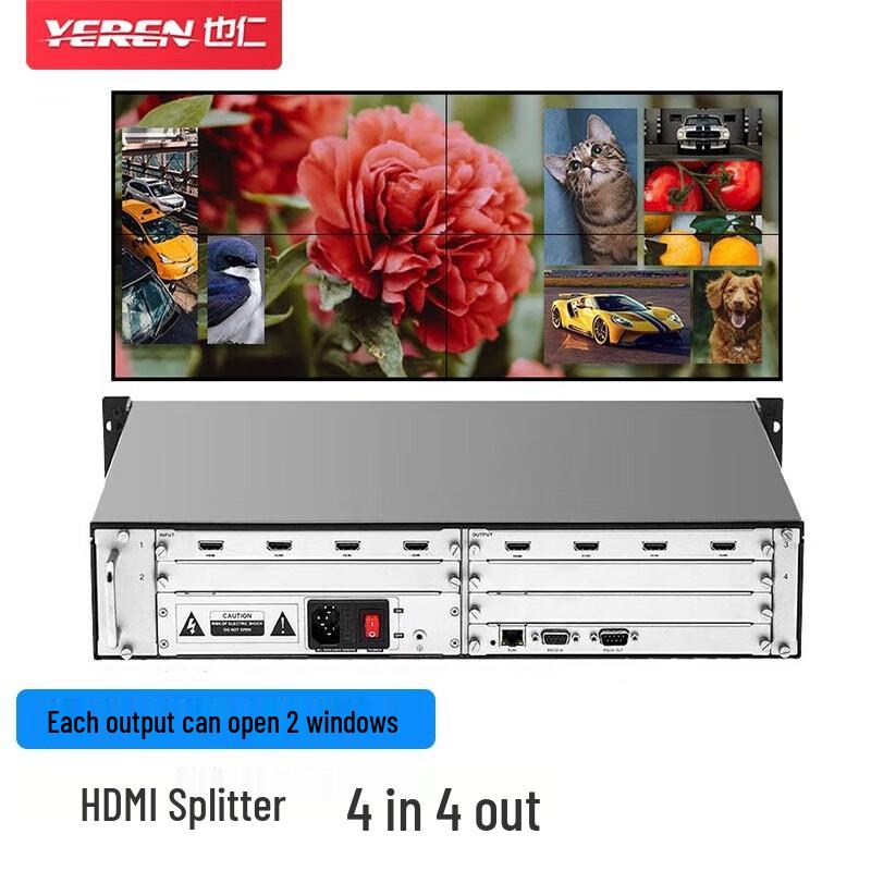 YeRen YMP12 4x4 HDMI Video Wall Controller
YeRen YMP12 4x4 HDMI Video Wall Controller