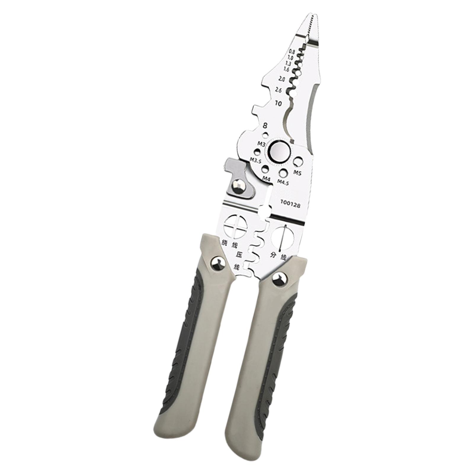 Professional Multipurpose Wire Stripping and Cutting Tool Ergonomic Comfort Handle for Easy Use in Various Setting 1
Professional Multipurpose Wire Stripping and Cutting Tool Ergonomic Comfort Handle for Easy Use in Various Setting 1