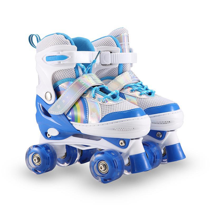Xinfeng Beginner Inline Roller Skates for Kids and Adults with Flashing Double Row Wheels S (31-34) fits 30-33
Xinfeng Beginner Inline Roller Skates for Kids and Adults with Flashing Double Row Wheels S (31-34) fits 30-33