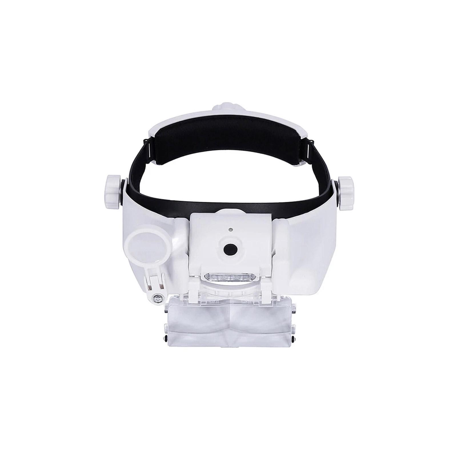 Professional Headband With 3 LED Light Jeweler Magnifier Magnifying Glass Loupe
Professional Headband With 3 LED Light Jeweler Magnifier Magnifying Glass Loupe