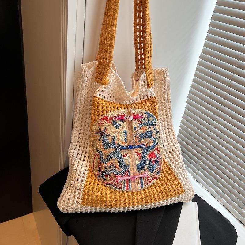 Популярная плетеная сумка-тоут большой вместимости женская новая сумка для поездок на работу, в стиле морского отдыха, на плечо/подмышку коричневый
Популярная плетеная сумка-тоут большой вместимости женская новая сумка для поездок на работу, в стиле морского отдыха, на плечо/подмышку коричневый