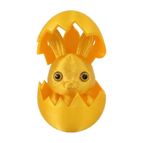 Великоднє Прикраса-Яйце з Вушками Кролика з Знімним Кроликом Всередині 3D-Друк Фігурка Яйця з Вушками Кролика Декорація для Великодньої Святкової Вечірки золотистий
Великоднє Прикраса-Яйце з Вушками Кролика з Знімним Кроликом Всередині 3D-Друк Фігурка Яйця з Вушками Кролика Декорація для Великодньої Святкової Вечірки золотистий