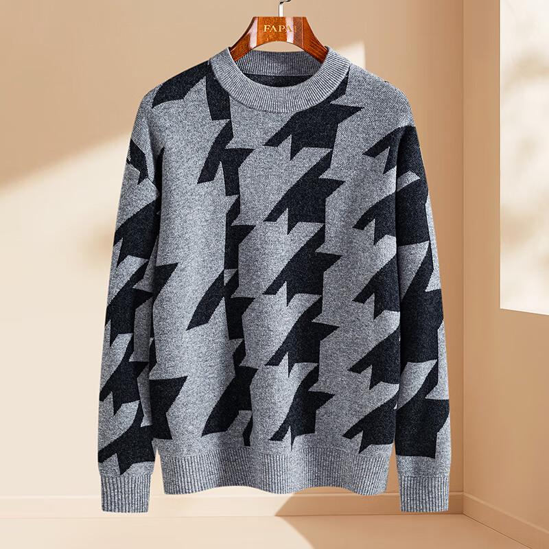 FAPAI Men s Thickened Cashmere Blend Crew Neck Sweater 3XL 56
FAPAI Men s Thickened Cashmere Blend Crew Neck Sweater 3XL 56