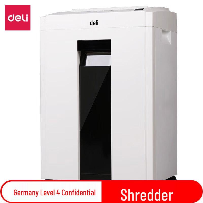 Deli 9952 Cross-Cut Paper Shredder CN plug (adapter included)
Deli 9952 Cross-Cut Paper Shredder CN plug (adapter included)