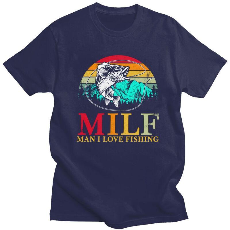 MILF Man I Love Fishing Tshirt for Men Short Sleeves Casual T Shirt Cool Tshirts Pure Cotton Tee Birthday Gift 4XL
MILF Man I Love Fishing Tshirt for Men Short Sleeves Casual T Shirt Cool Tshirts Pure Cotton Tee Birthday Gift 4XL