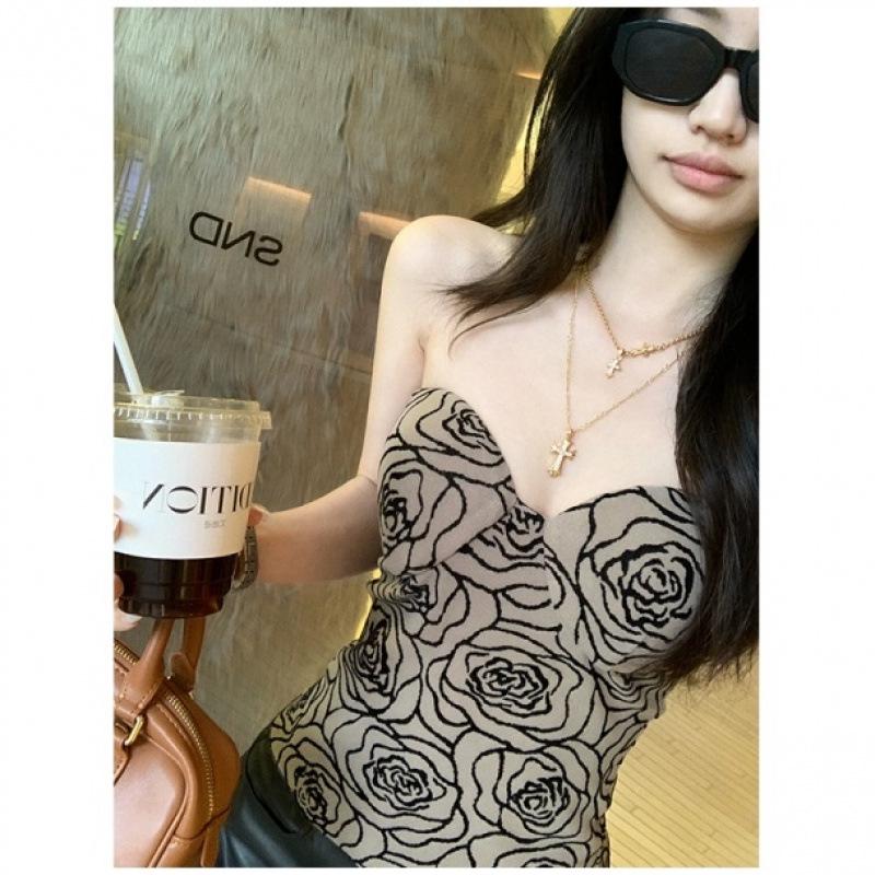 One-Shoulder Printed Bandeau Top - Summer 2025 Sexy Slim Fit for Women Large хакі
One-Shoulder Printed Bandeau Top - Summer 2025 Sexy Slim Fit for Women Large хакі