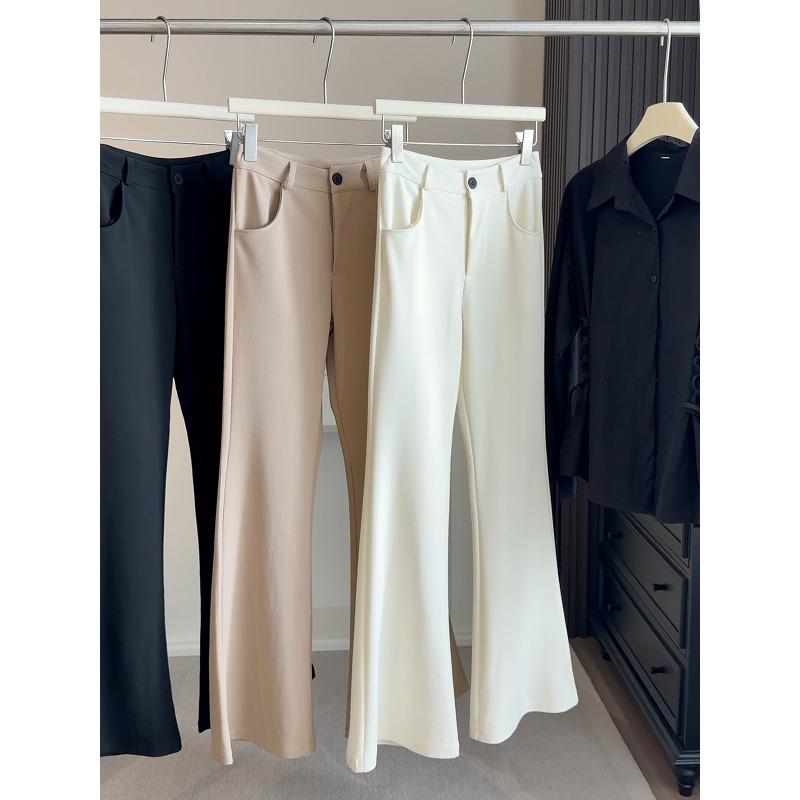 Temperament suit micro-pull pants women, spring new high-waisted thin elastic small man mopping horseshoe flared pants XL абрикосовий
Temperament suit micro-pull pants women, spring new high-waisted thin elastic small man mopping horseshoe flared pants XL абрикосовий