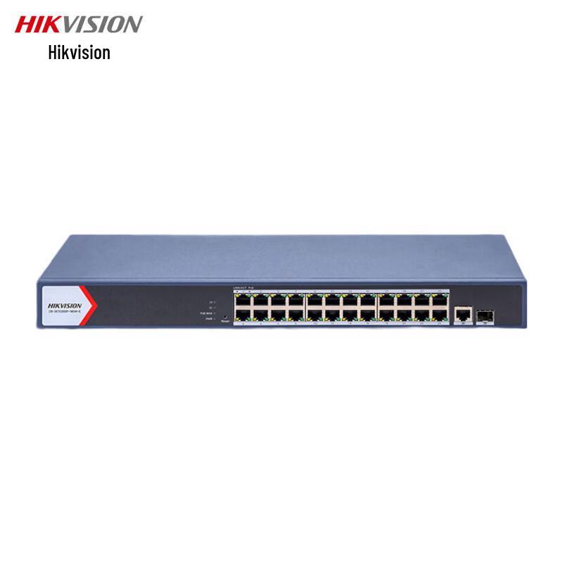 HIKVISION 24-Port Gigabit POE Managed Switch CN plug (adapter included)
HIKVISION 24-Port Gigabit POE Managed Switch CN plug (adapter included)