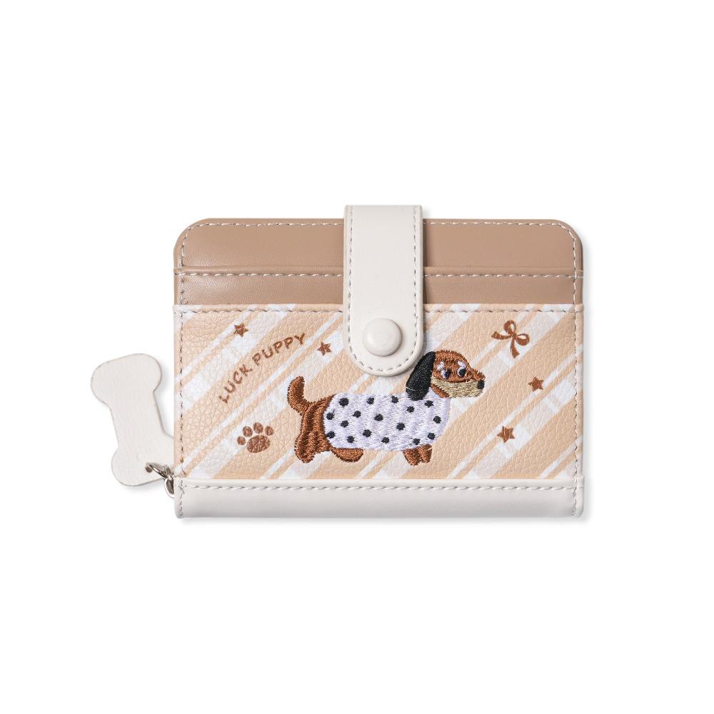 Portable Embroidery Dachshund Dog Wallet Cute PU Leather Leather Card Holder Fashion Multiple Card Three Fold Wallet Shopping білий
Portable Embroidery Dachshund Dog Wallet Cute PU Leather Leather Card Holder Fashion Multiple Card Three Fold Wallet Shopping білий