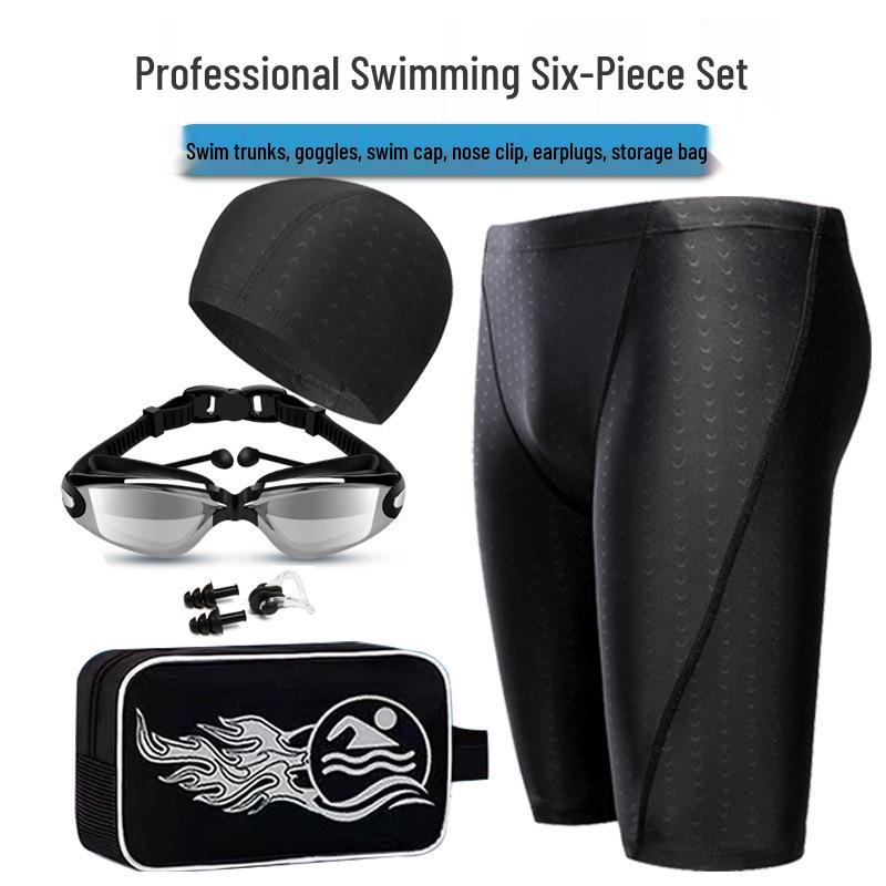 Men s Quick-Dry Swim Trunks & Accessories Set - Embarrassment-Proof with Cap & Goggles 3XL
Men s Quick-Dry Swim Trunks & Accessories Set - Embarrassment-Proof with Cap & Goggles 3XL