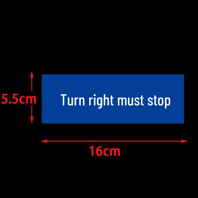 Светоотражающая предупреждающая наклейка: Поворот направо, Стоп, Слепая зона грузовика, Парковка, Уступи дорогу, Опасность
Светоотражающая предупреждающая наклейка: Поворот направо, Стоп, Слепая зона грузовика, Парковка, Уступи дорогу, Опасность
