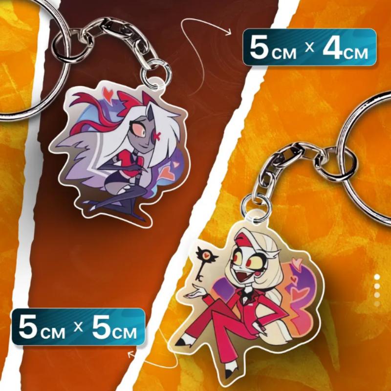 Anime Cartoons Acrylic Key Buckle for Vaggie Sir Pentious Vox Angel Dust Husk Self-Made Backpack Decoration Pendant Toy Gift 2PSC
Anime Cartoons Acrylic Key Buckle for Vaggie Sir Pentious Vox Angel Dust Husk Self-Made Backpack Decoration Pendant Toy Gift 2PSC