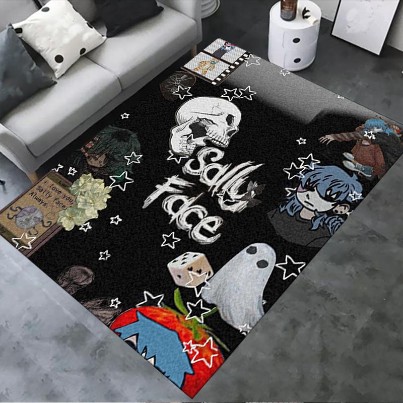 2025 New sally face Carpet Rug for Living Room Bedroom Home Sofa Decoration,Kids play Non-slip Floor Mat140 40x60cm( 15x23in )
2025 New sally face Carpet Rug for Living Room Bedroom Home Sofa Decoration,Kids play Non-slip Floor Mat140 40x60cm( 15x23in )