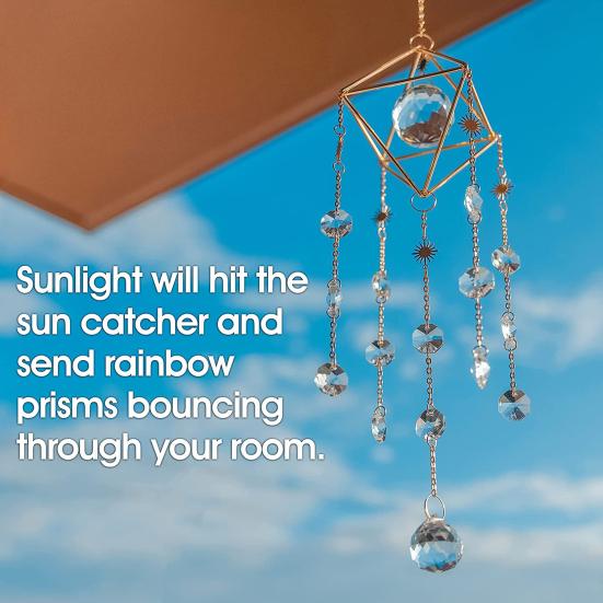 Блестящая призма кулон ясное солнце висит искусственный хрусталь привлекательный уловитель блеска для балкона
Блестящая призма кулон ясное солнце висит искусственный хрусталь привлекательный уловитель блеска для балкона