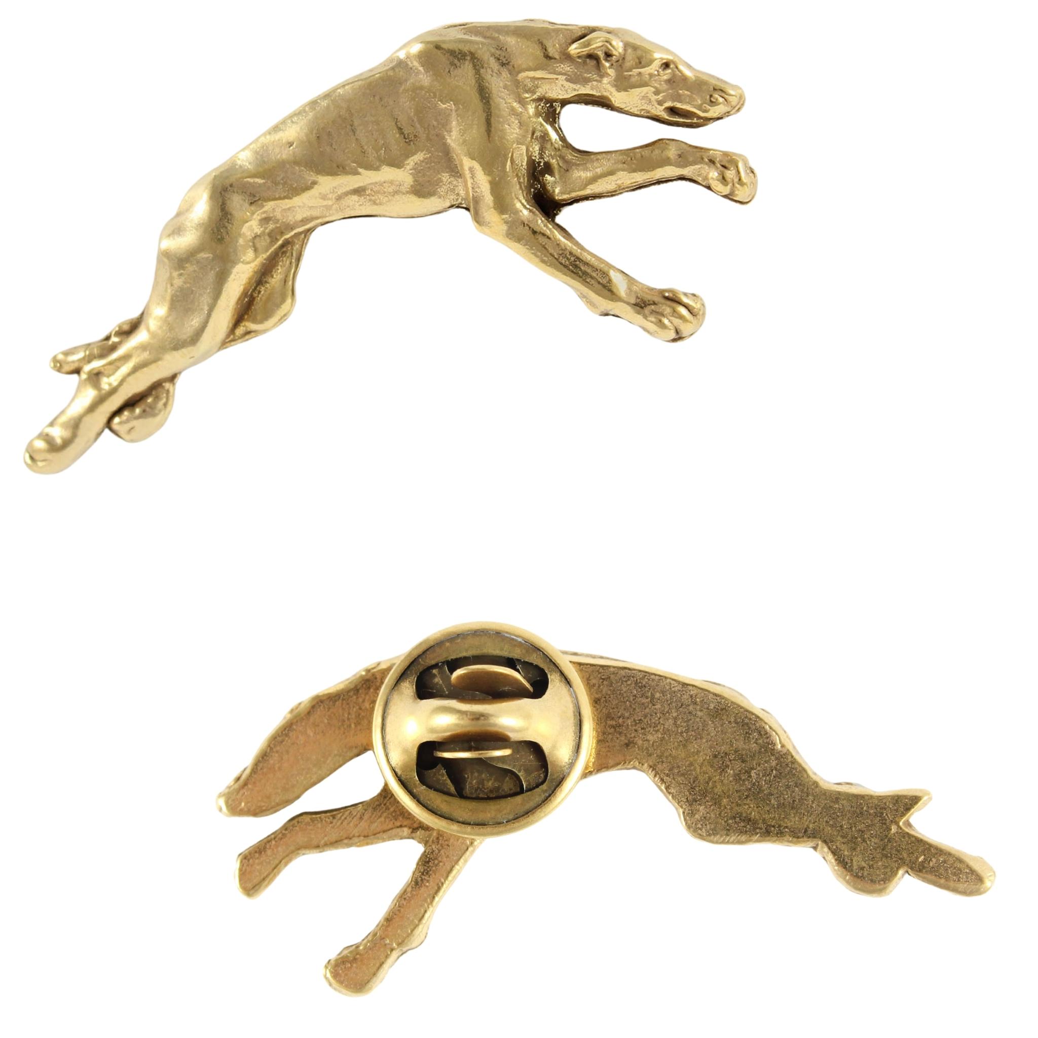 Greyhound, English Greyhound - gold-plated pin brooch, elegant dog ornament, unique pin by Art-Dog brand
Greyhound, English Greyhound - gold-plated pin brooch, elegant dog ornament, unique pin by Art-Dog brand