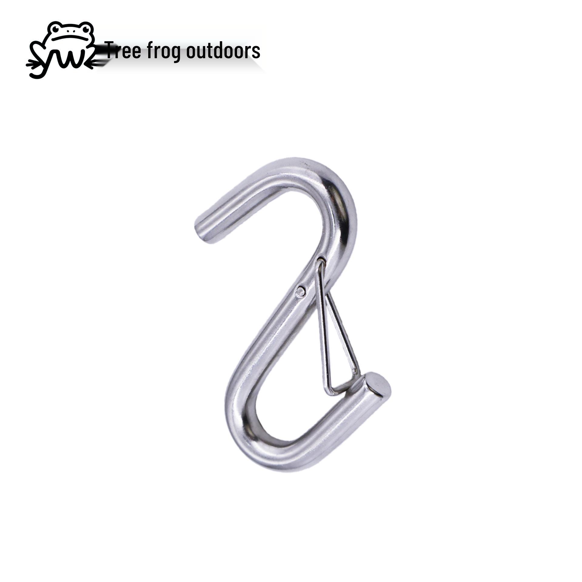 304 Stainless Steel Load-bearing S-hook Spring Buckle Hardware
304 Stainless Steel Load-bearing S-hook Spring Buckle Hardware